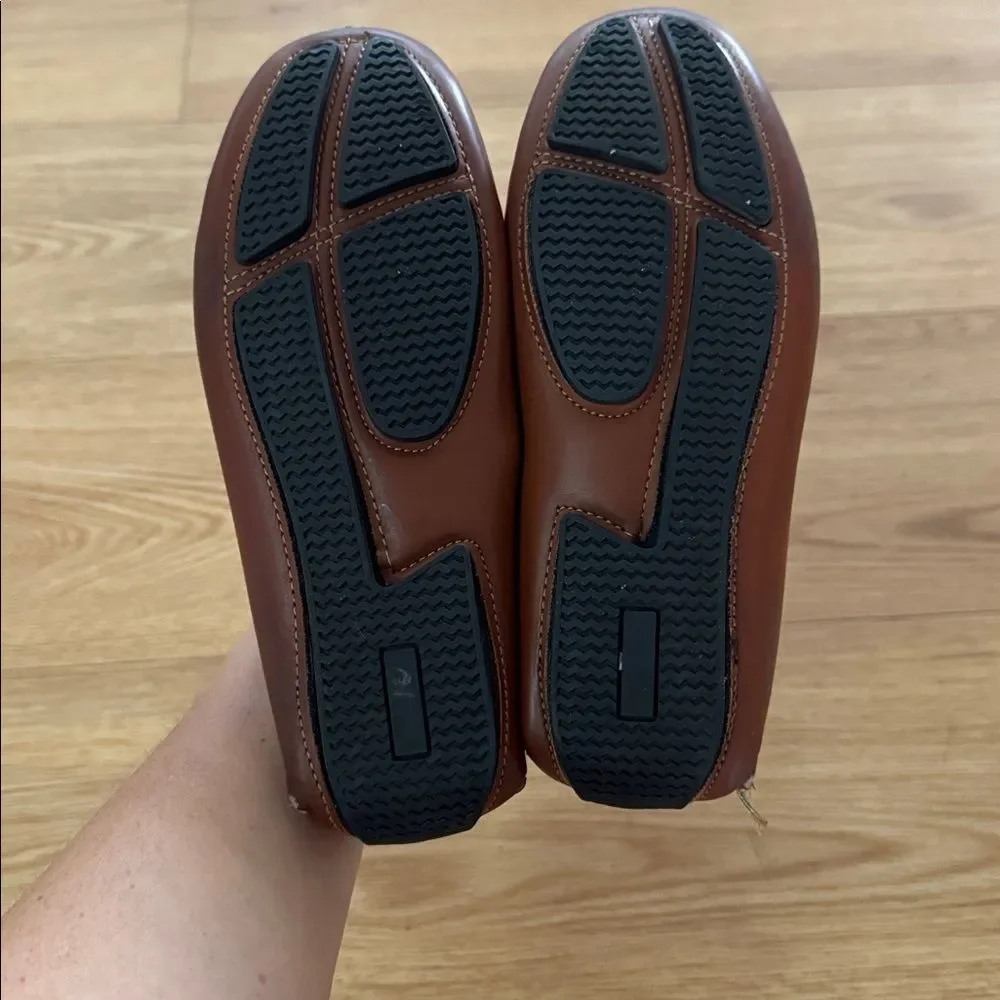 Bruno Marc Kids Brown Loafers Size 3 Dress Shoes Church Holiday Designer Look